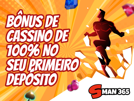 Bônus de casino de100% no seu primeiro depósito